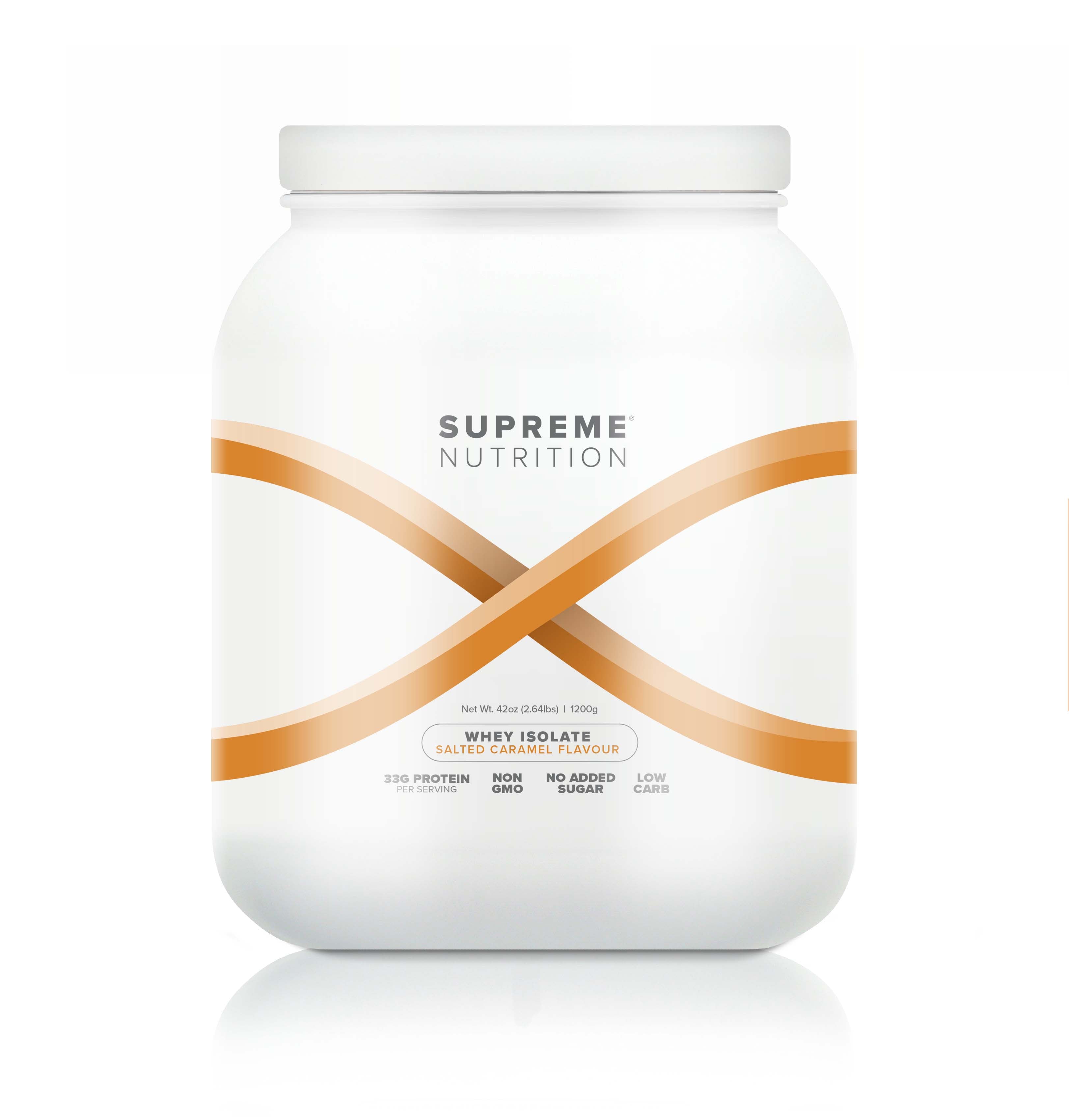 Supreme Whey Isolate Protein - Salted Caramel